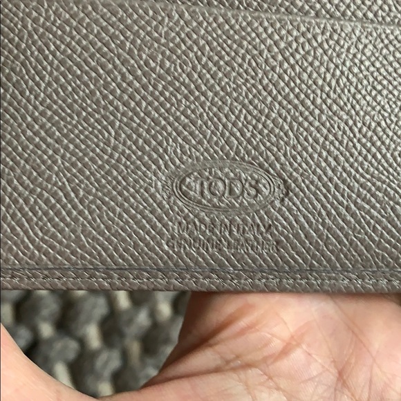 NWT Authentic Tod’s Leather Men's Bifold Wallet - Picture 5 of 7
